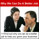 Why we can do a better job